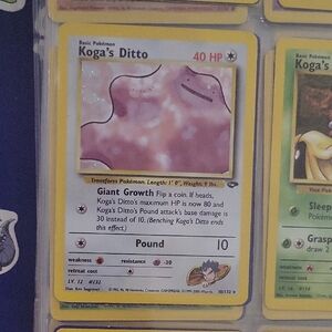Pokemon Card Koga's Ditto